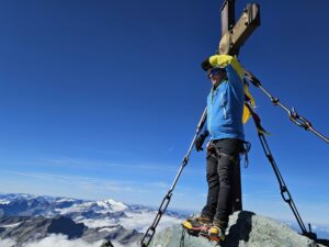 Nulfi am Gipfel seiner Majestät dem Großglockner